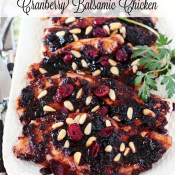 Cranberry Balsamic Chicken