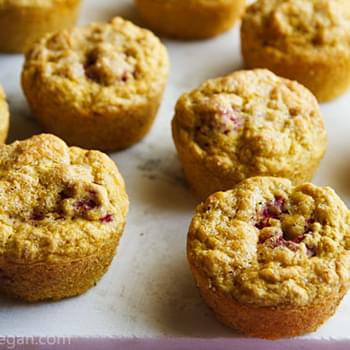 Gluten-Free Raspberry Corn Muffins