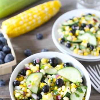 Blueberry Corn Salad