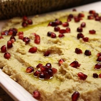 Chickpea Dip with Toasted Cumin and Pomegranate