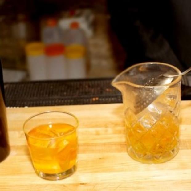 Improved Saffron Gin Cocktail
