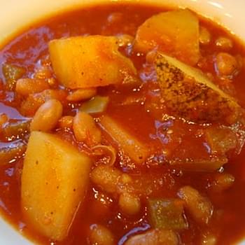 Hearty Vegan Southwestern Sweet & Spicy Soup