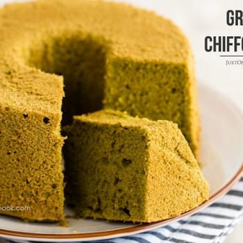 Green Tea Chiffon Cake