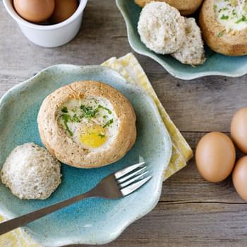 Land o’ Lakes Eggs Baked in Bread Bowls