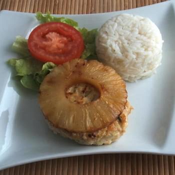 Chicken Burgers With Pineapple