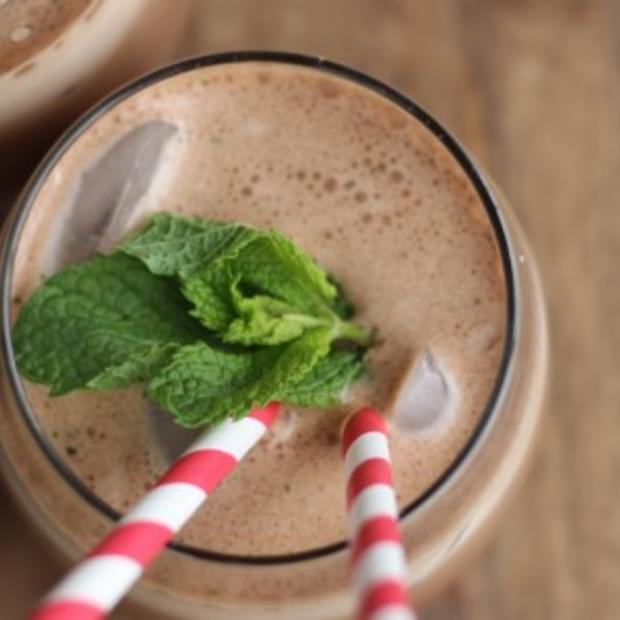 Iced Mint Protein Mochas