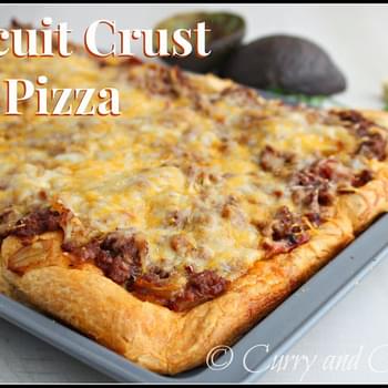 Biscuit Crust Taco Pizza