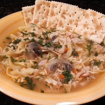Thrown Together Chicken Noodle Soup
