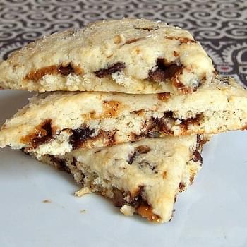 Chocolate Chip- Toffee Scones