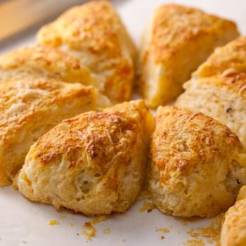 Cheddar, Parmesan, and Cracked Pepper Scones
