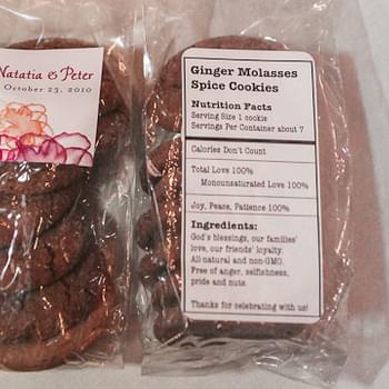 Ginger Molasses Spice Cookies