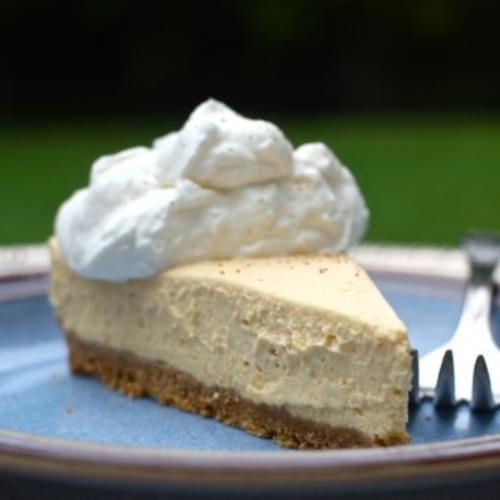 Simple Chilled Pumpkin Cheesecake