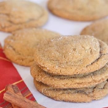 Brown Butter Soft Batch Style Gingersnaps