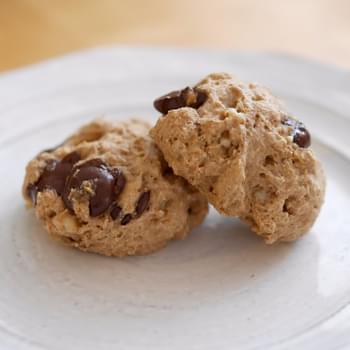 Single Serving – Healthy Chocolate Chip Cookies (oil and sugar free)
