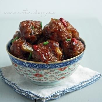 General Tso’s Meatballs (Low Carb & Gluten Free)