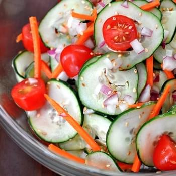 Cucumber & Sesame Salad