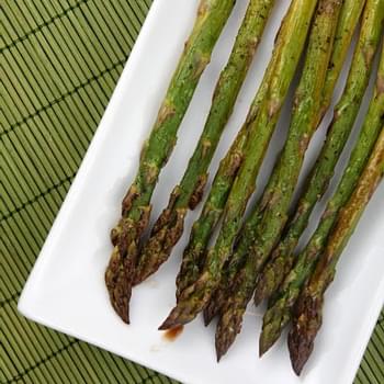 Balsamic- Roasted Asparagus