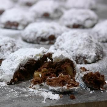Chocolatey Espresso Nut Cookies