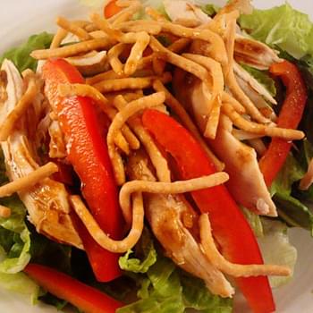 Asian Chicken Salad with Hoisin Vinaigrette