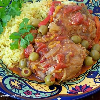 Spanish Chicken with Olives