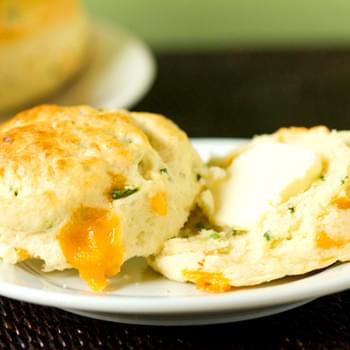 Cheddar, Jalapeño & Chive Biscuits