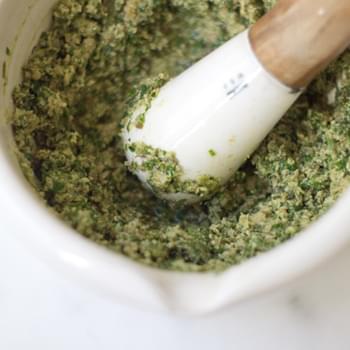 Marjoram Sauce with Capers & Green Olives