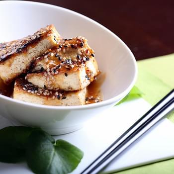 Easy Sesame Glazed Tofu