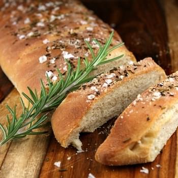 Rosemary- Sea Salt Italian Bread