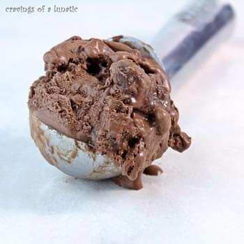 Chocolate Fudge Brownie Ice Cream for #SundaySupper