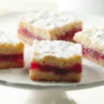 Hungarian Shortbread with Cranberry Jam