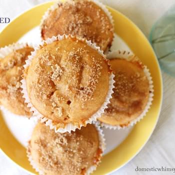 Apricot Jam-Filled Muffins //