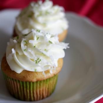 Coconut-Lime Cupcakes