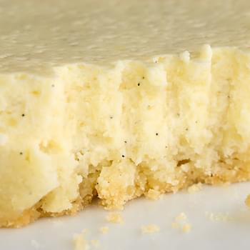 Vanilla Bean Cheesecake Bars