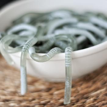 Jello Worms {Seriously Gross}