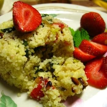 Strawberry Spinach Couscous
