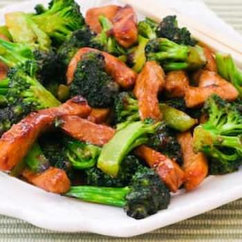 Pork and Broccoli Stir-Fry with Ginger and Hoisin Sauce