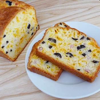 Cheese, Ham and Olive Bread