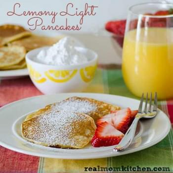 Lemony Light Pancakes