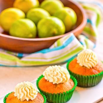 Lime Olive Oil Cupcakes