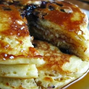 Easy Blueberry Pancakes
