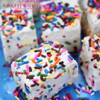 Homemade Funfetti Marshmallows
