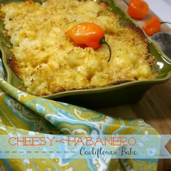 Cheesy-Habanero Cauliflower Bake