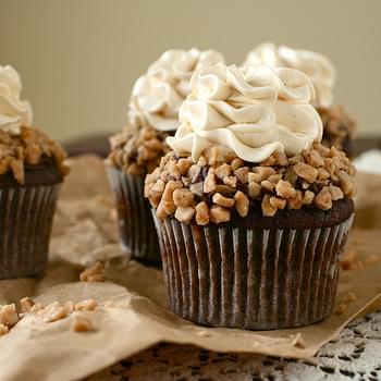 Toffee Crunch Cupcakes