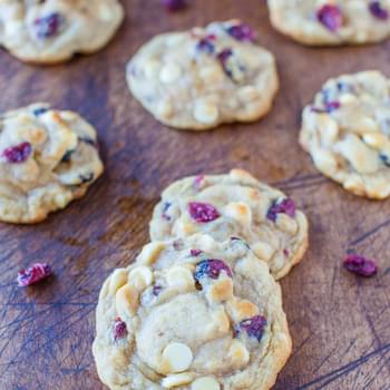 Cranberry and White Chocolate Chip Cookies