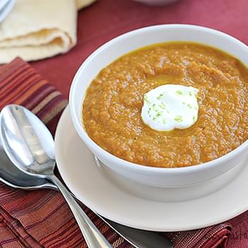 Spicy Carrot Ginger Soup