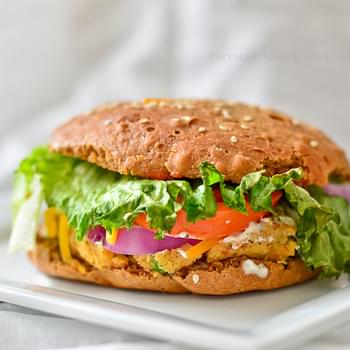 SOY & CHICKPEA BURGERS