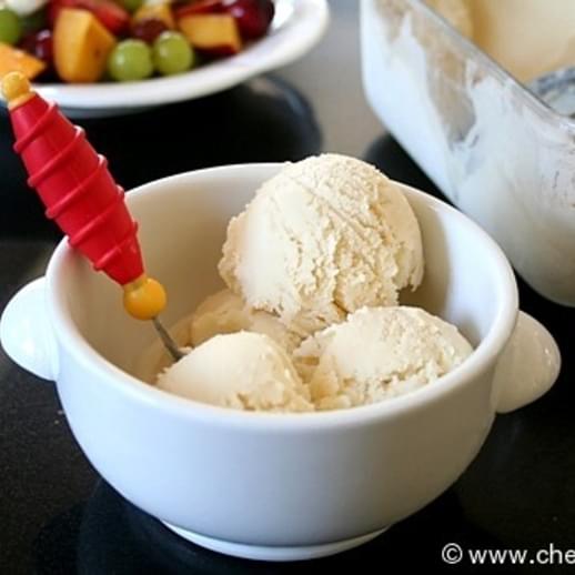 Eggless Vanilla Icecream