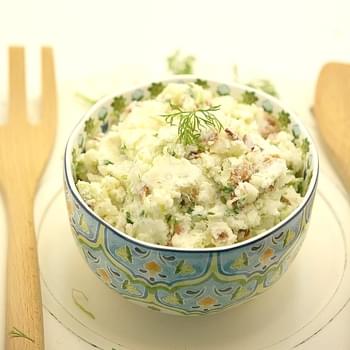 German Potato Salad with Cucumber and Dill