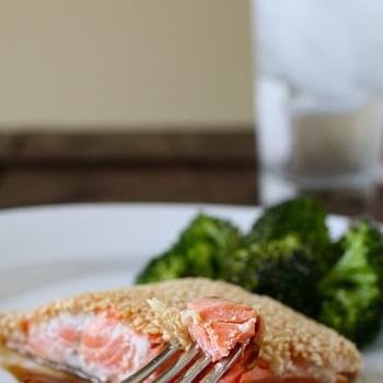 Sesame-Crusted Salmon