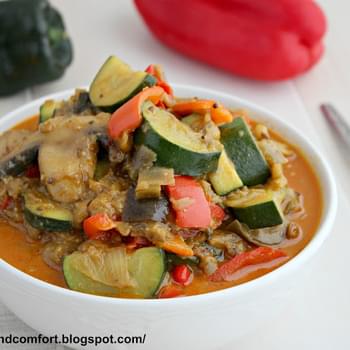Spicy Ratatouille Curry (Throwback Thursday)